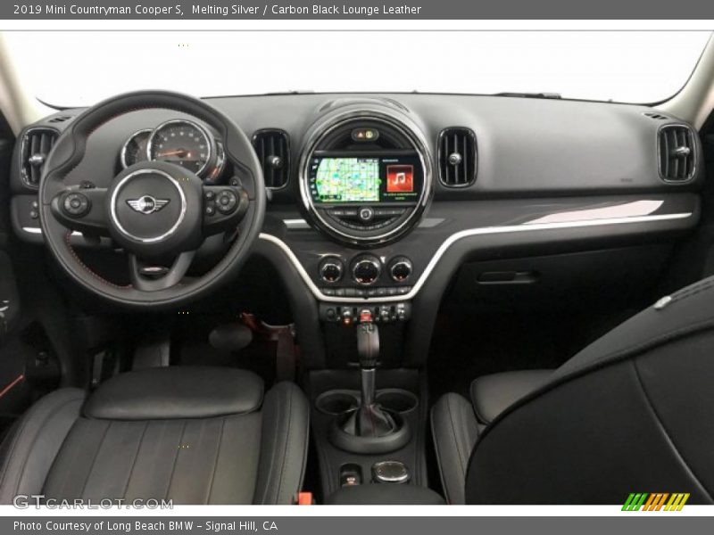 Melting Silver / Carbon Black Lounge Leather 2019 Mini Countryman Cooper S