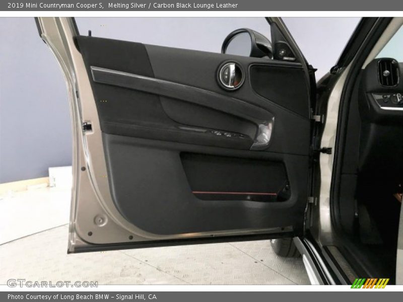 Melting Silver / Carbon Black Lounge Leather 2019 Mini Countryman Cooper S