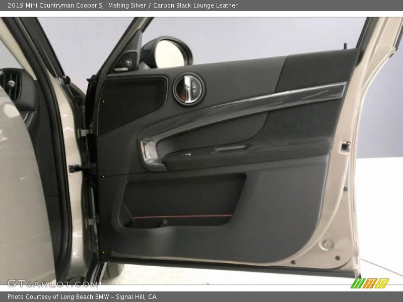 Melting Silver / Carbon Black Lounge Leather 2019 Mini Countryman Cooper S