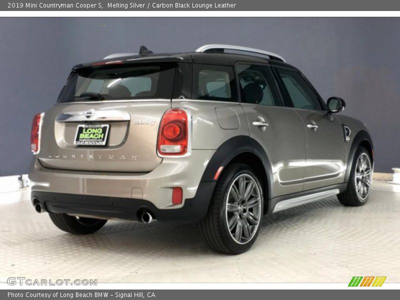 Melting Silver / Carbon Black Lounge Leather 2019 Mini Countryman Cooper S