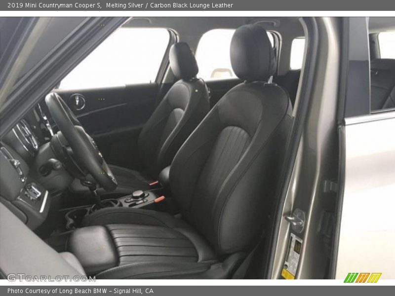 Melting Silver / Carbon Black Lounge Leather 2019 Mini Countryman Cooper S