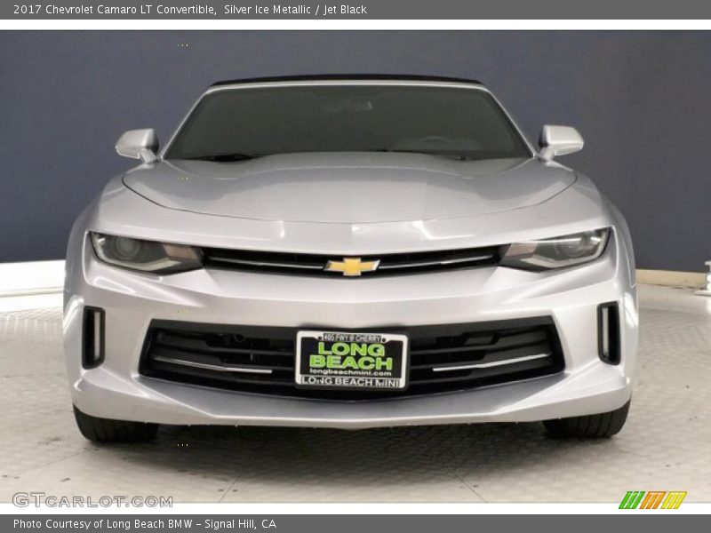 Silver Ice Metallic / Jet Black 2017 Chevrolet Camaro LT Convertible