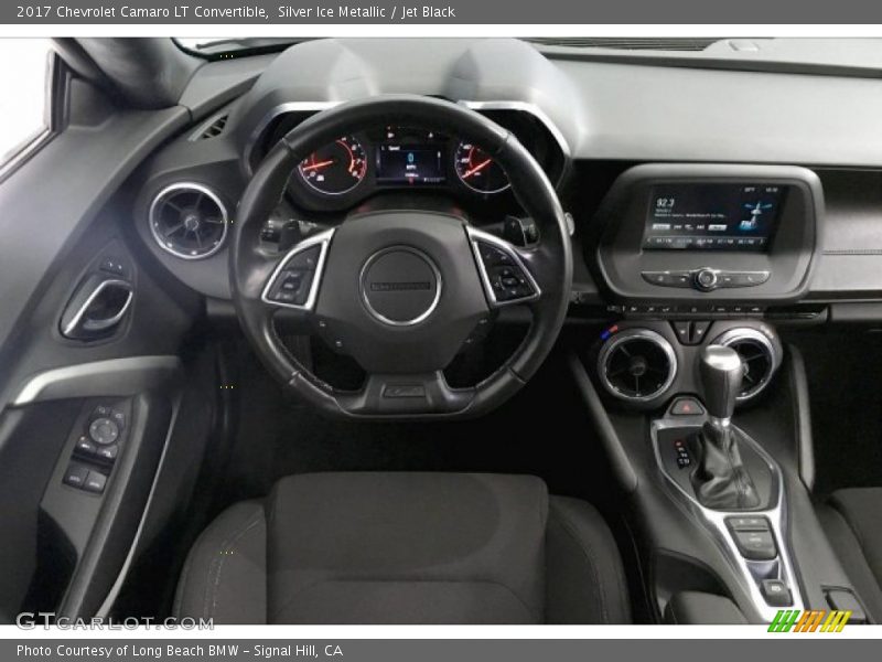 Silver Ice Metallic / Jet Black 2017 Chevrolet Camaro LT Convertible