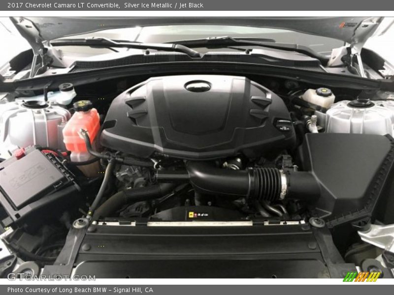 Silver Ice Metallic / Jet Black 2017 Chevrolet Camaro LT Convertible