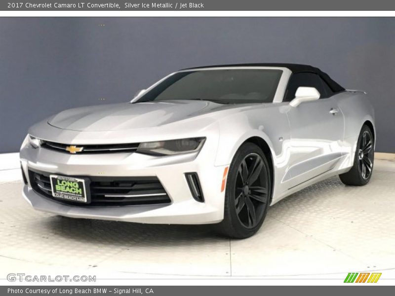Silver Ice Metallic / Jet Black 2017 Chevrolet Camaro LT Convertible