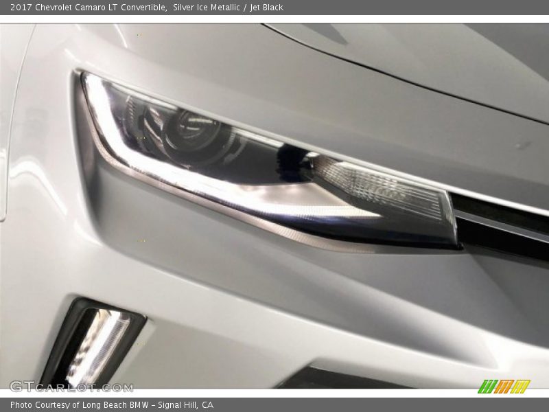 Silver Ice Metallic / Jet Black 2017 Chevrolet Camaro LT Convertible