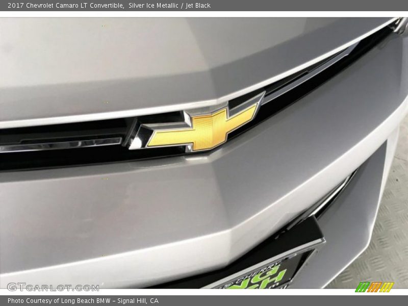 Silver Ice Metallic / Jet Black 2017 Chevrolet Camaro LT Convertible