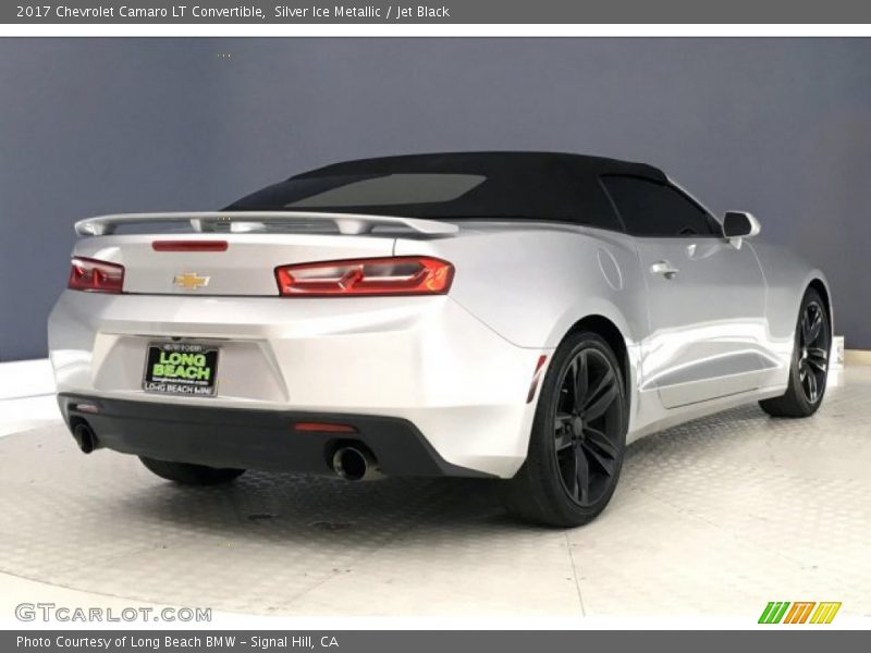 Silver Ice Metallic / Jet Black 2017 Chevrolet Camaro LT Convertible