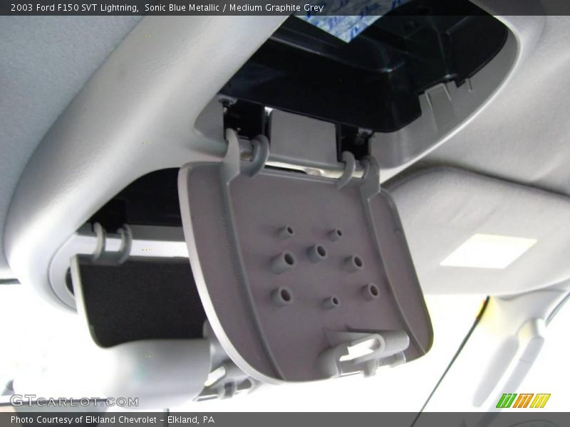 Sonic Blue Metallic / Medium Graphite Grey 2003 Ford F150 SVT Lightning