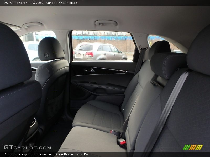 Sangria / Satin Black 2019 Kia Sorento LX AWD