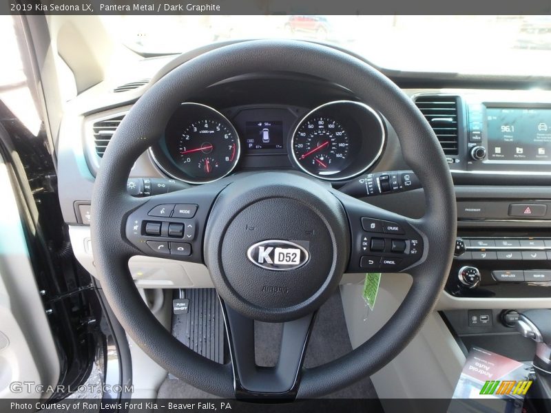 Pantera Metal / Dark Graphite 2019 Kia Sedona LX