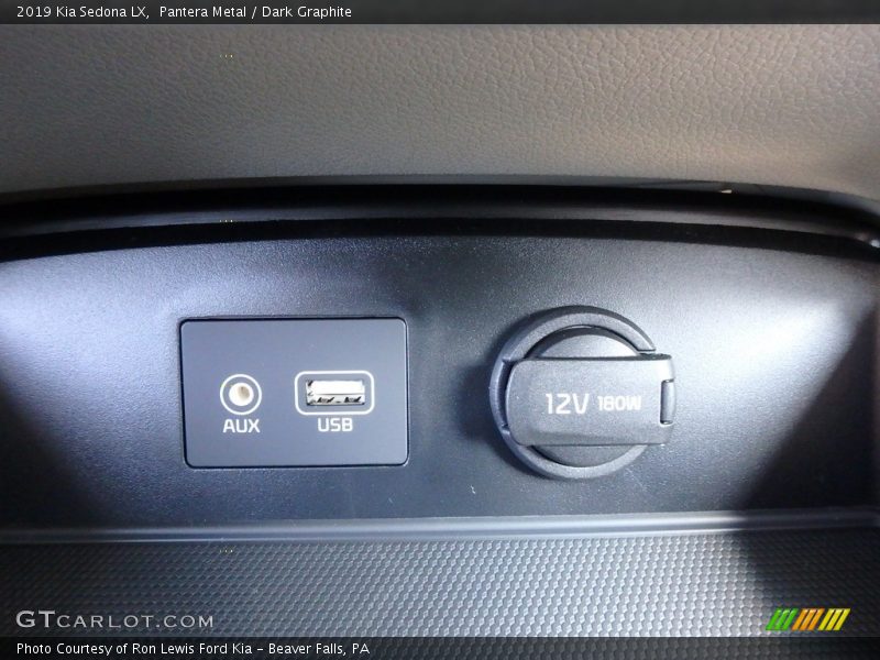 Pantera Metal / Dark Graphite 2019 Kia Sedona LX