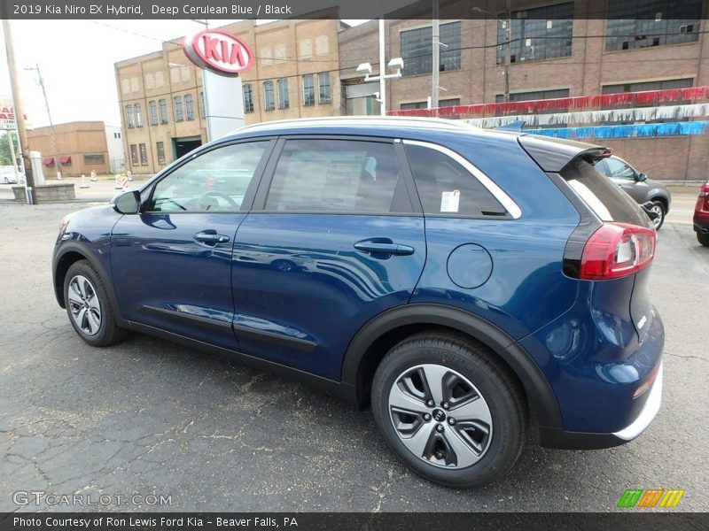 Deep Cerulean Blue / Black 2019 Kia Niro EX Hybrid
