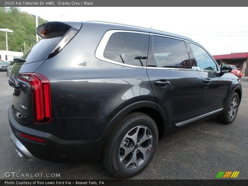 Gravity Grey / Black 2020 Kia Telluride EX AWD