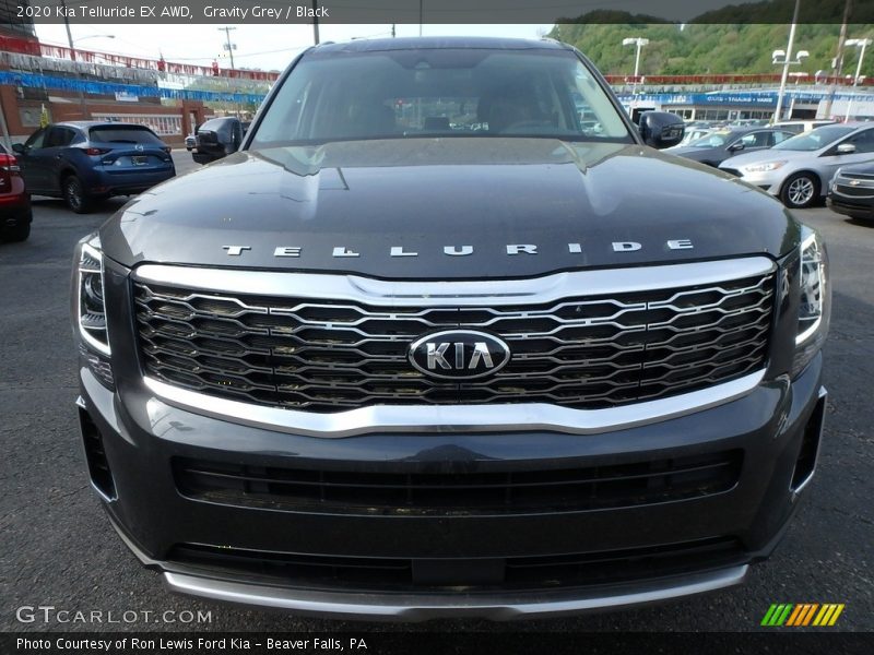Gravity Grey / Black 2020 Kia Telluride EX AWD