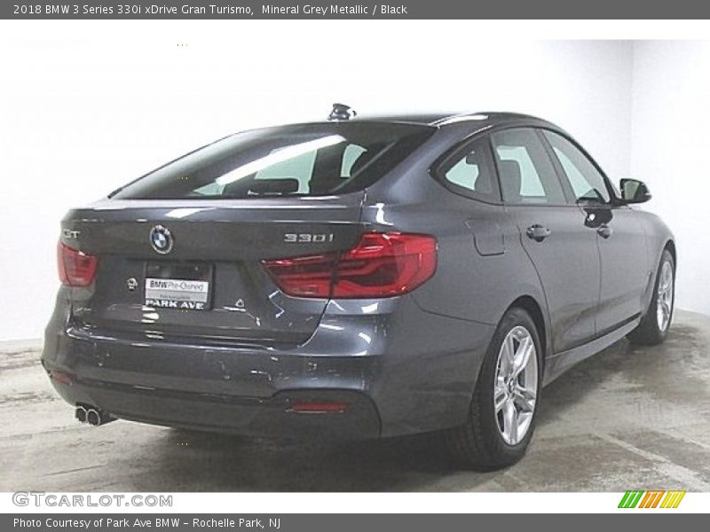 Mineral Grey Metallic / Black 2018 BMW 3 Series 330i xDrive Gran Turismo