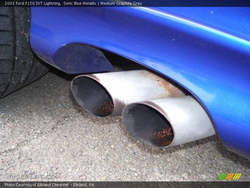 Exhaust of 2003 F150 SVT Lightning