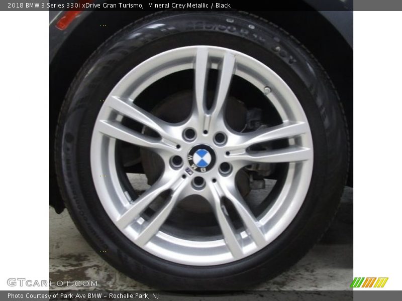 Mineral Grey Metallic / Black 2018 BMW 3 Series 330i xDrive Gran Turismo