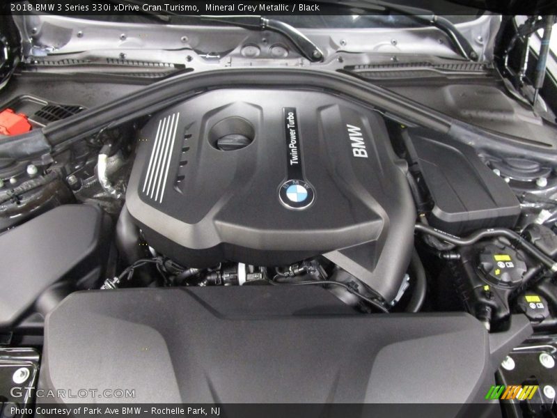Mineral Grey Metallic / Black 2018 BMW 3 Series 330i xDrive Gran Turismo