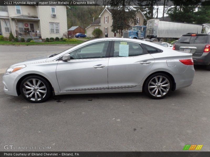 Hyper Silver Metallic / Graphite Black 2013 Hyundai Azera