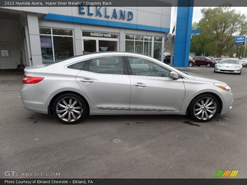 Hyper Silver Metallic / Graphite Black 2013 Hyundai Azera