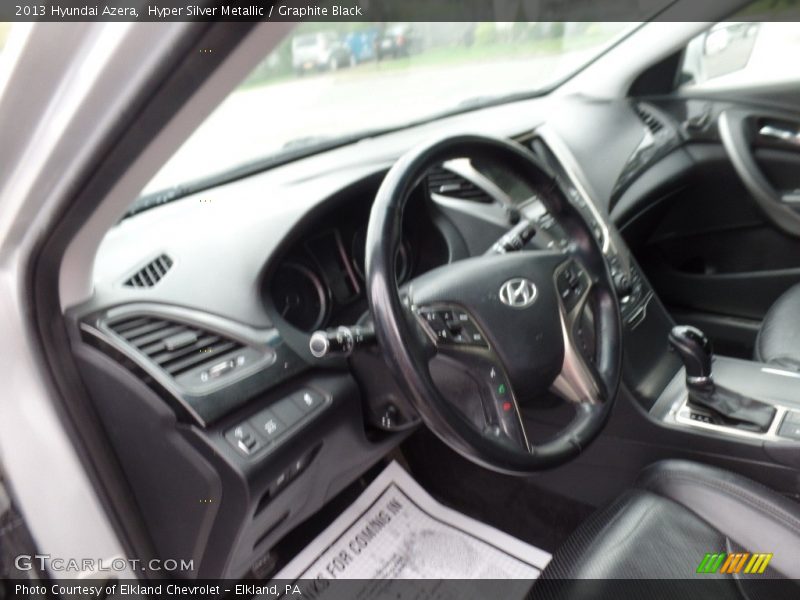 Hyper Silver Metallic / Graphite Black 2013 Hyundai Azera