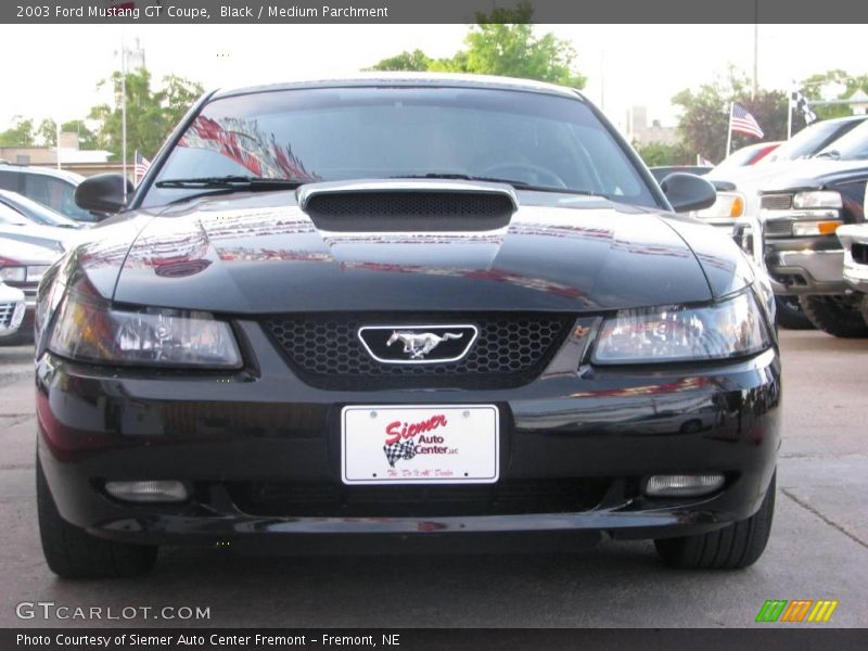 Black / Medium Parchment 2003 Ford Mustang GT Coupe