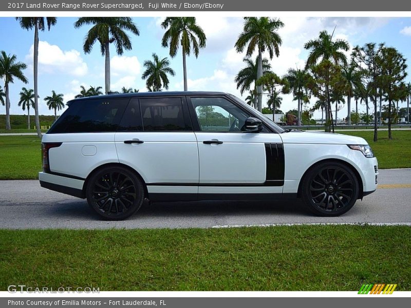 Fuji White / Ebony/Ebony 2017 Land Rover Range Rover Supercharged