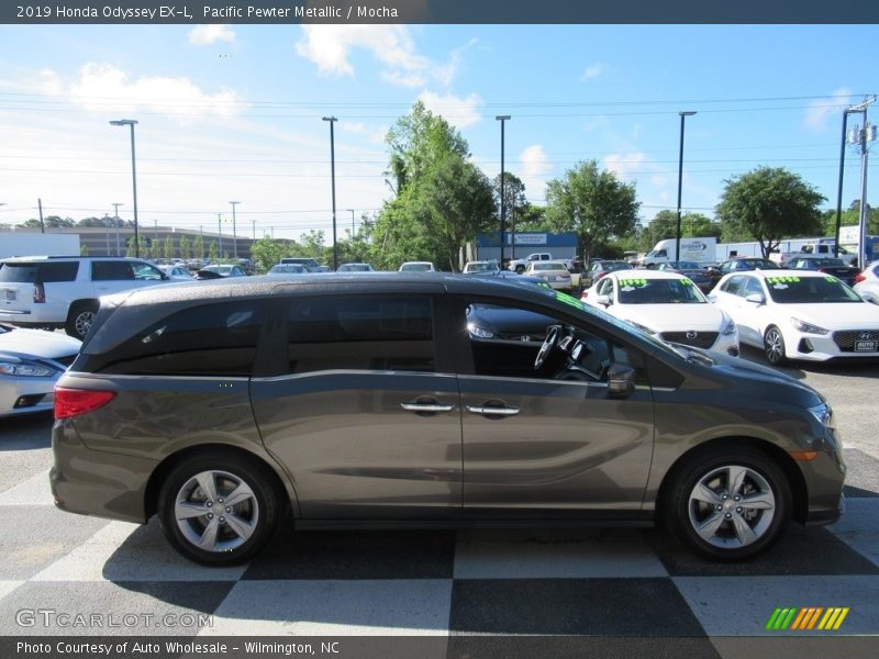 Pacific Pewter Metallic / Mocha 2019 Honda Odyssey EX-L