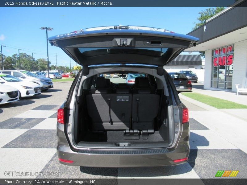 Pacific Pewter Metallic / Mocha 2019 Honda Odyssey EX-L