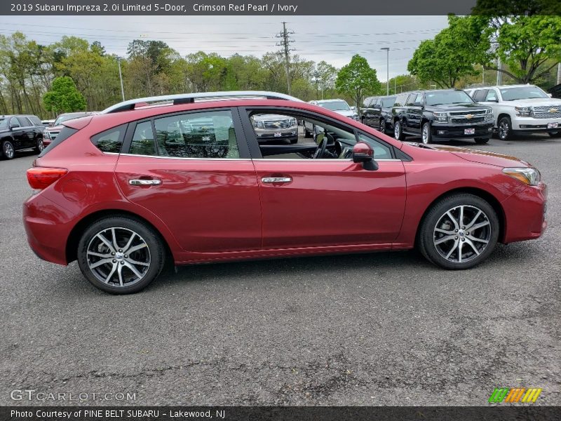 Crimson Red Pearl / Ivory 2019 Subaru Impreza 2.0i Limited 5-Door