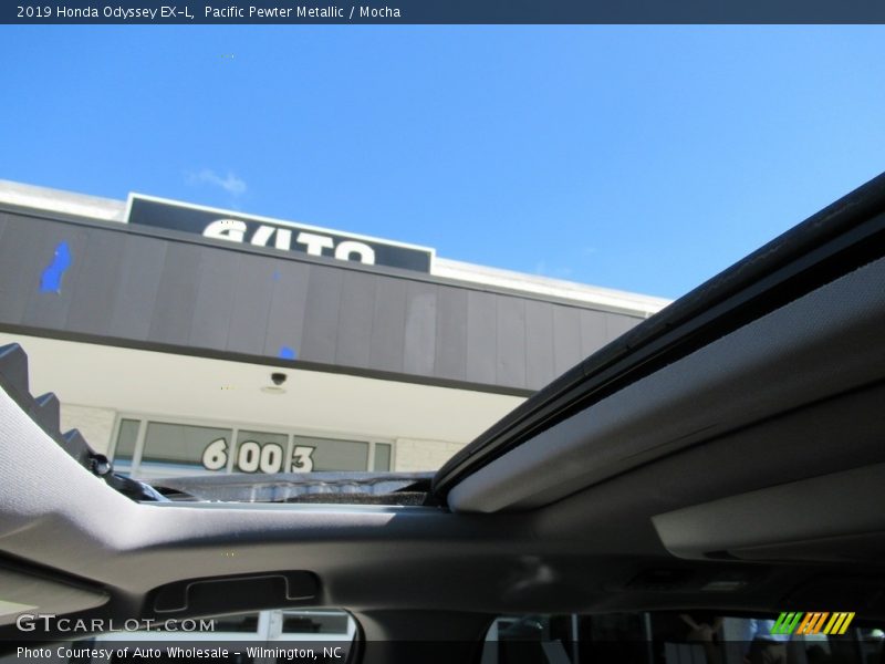 Pacific Pewter Metallic / Mocha 2019 Honda Odyssey EX-L