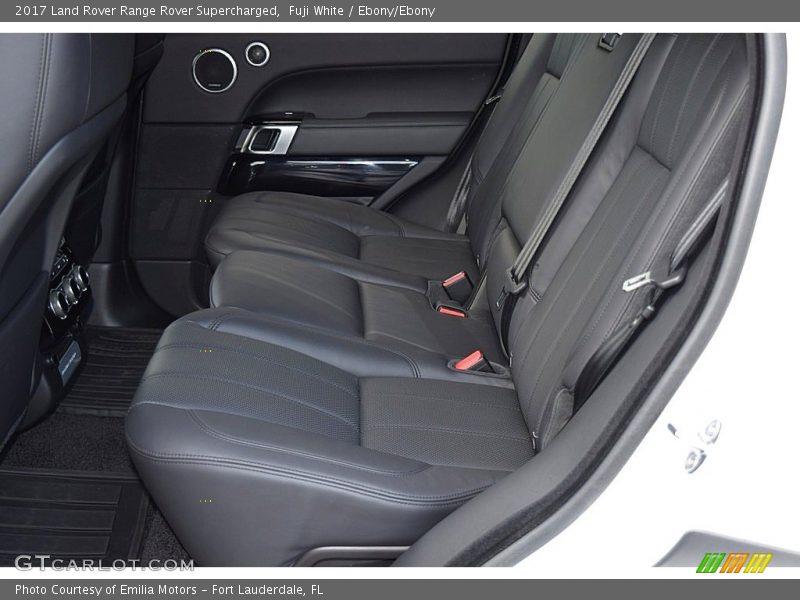 Fuji White / Ebony/Ebony 2017 Land Rover Range Rover Supercharged