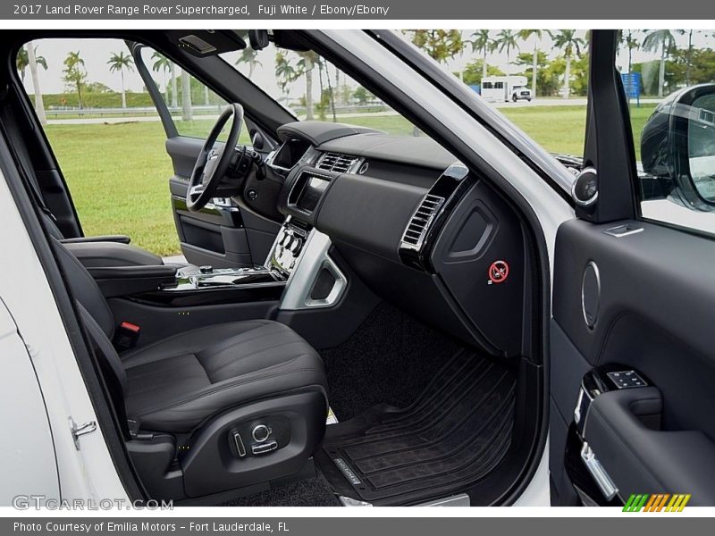 Fuji White / Ebony/Ebony 2017 Land Rover Range Rover Supercharged