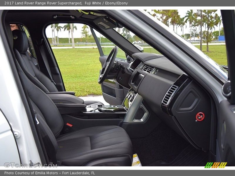 Fuji White / Ebony/Ebony 2017 Land Rover Range Rover Supercharged