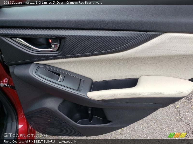 Crimson Red Pearl / Ivory 2019 Subaru Impreza 2.0i Limited 5-Door