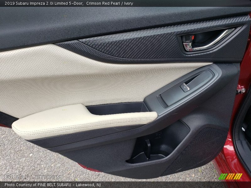 Crimson Red Pearl / Ivory 2019 Subaru Impreza 2.0i Limited 5-Door