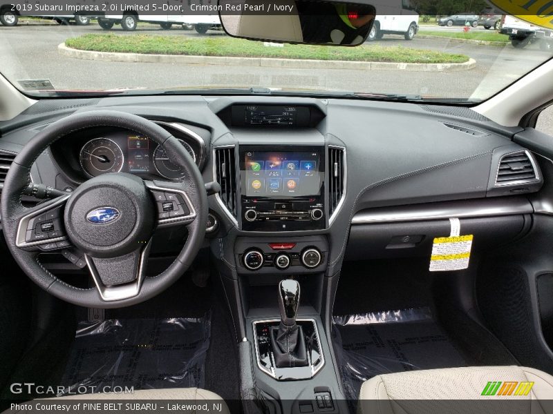 Crimson Red Pearl / Ivory 2019 Subaru Impreza 2.0i Limited 5-Door