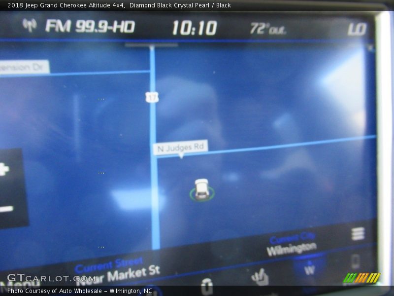Diamond Black Crystal Pearl / Black 2018 Jeep Grand Cherokee Altitude 4x4