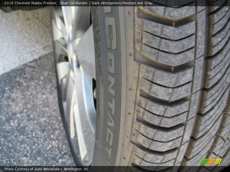 Silver Ice Metallic / Dark Atmosphere/Medium Ash Gray 2016 Chevrolet Malibu Premier