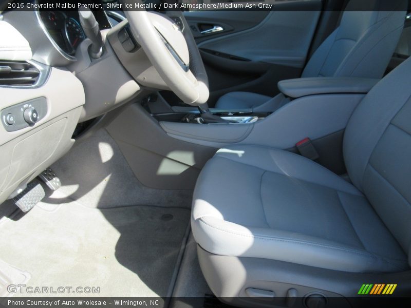 Silver Ice Metallic / Dark Atmosphere/Medium Ash Gray 2016 Chevrolet Malibu Premier