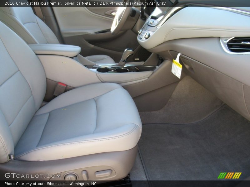 Silver Ice Metallic / Dark Atmosphere/Medium Ash Gray 2016 Chevrolet Malibu Premier