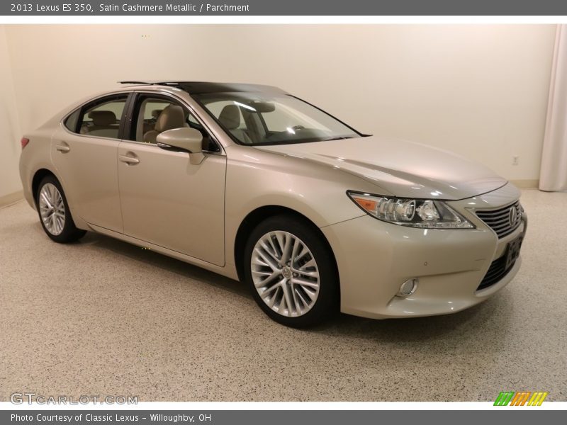 Satin Cashmere Metallic / Parchment 2013 Lexus ES 350