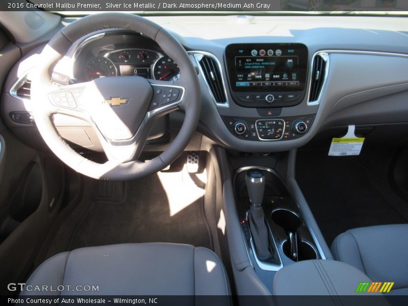 Silver Ice Metallic / Dark Atmosphere/Medium Ash Gray 2016 Chevrolet Malibu Premier