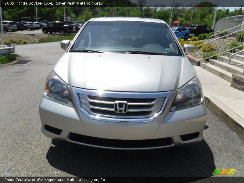 Silver Pearl Metallic / Gray 2009 Honda Odyssey EX-L