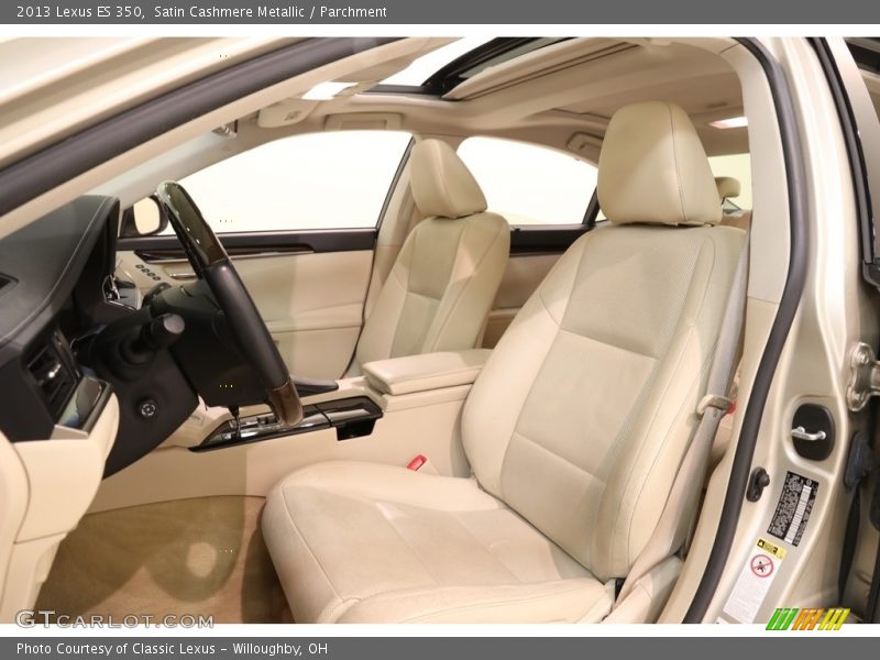 Satin Cashmere Metallic / Parchment 2013 Lexus ES 350
