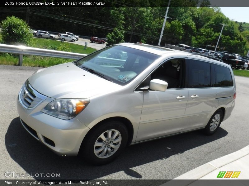 Silver Pearl Metallic / Gray 2009 Honda Odyssey EX-L