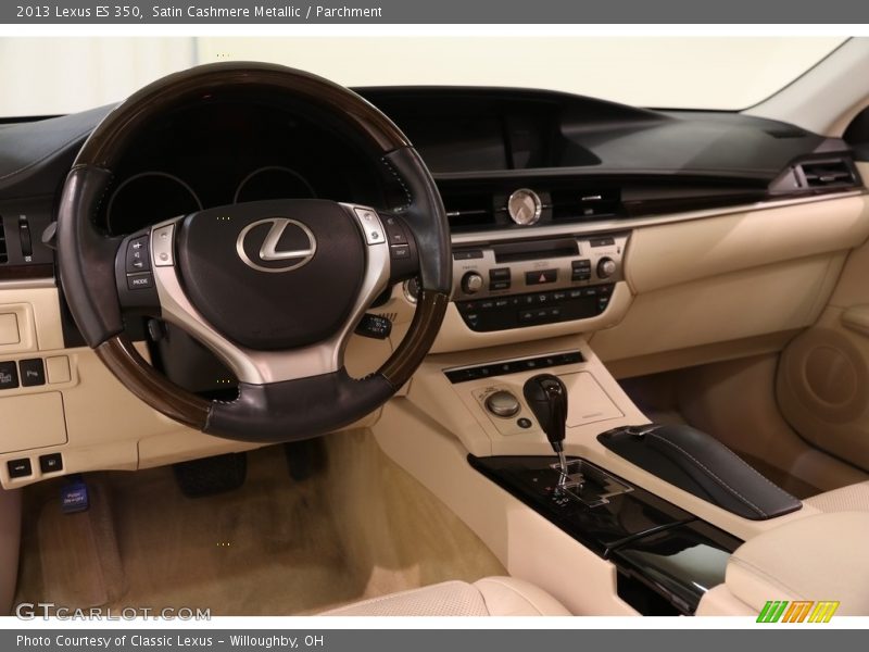 Satin Cashmere Metallic / Parchment 2013 Lexus ES 350