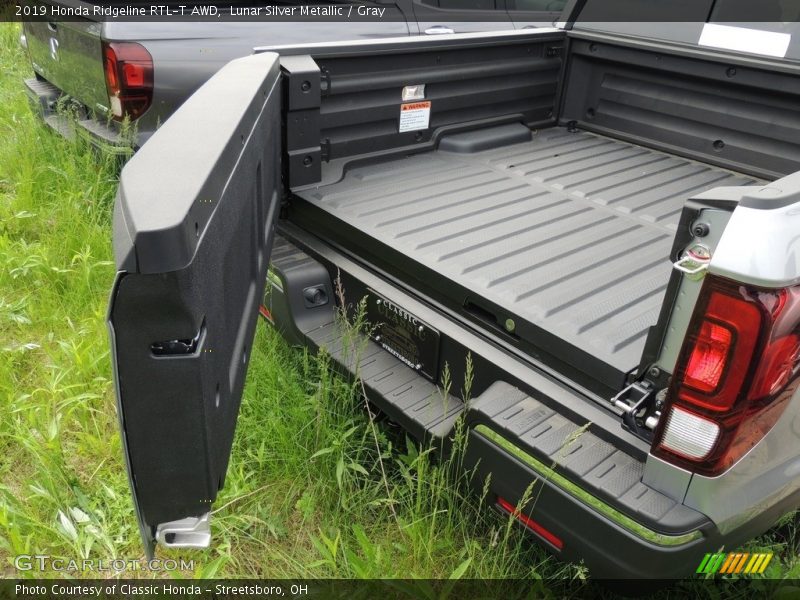 Lunar Silver Metallic / Gray 2019 Honda Ridgeline RTL-T AWD