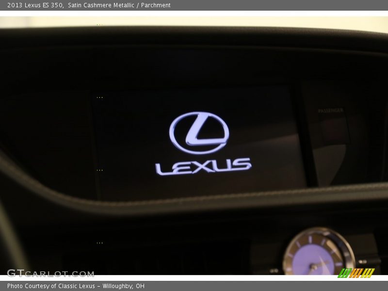 Satin Cashmere Metallic / Parchment 2013 Lexus ES 350